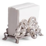 Салфетница Secret De Maison OCTOPUS ( mod. 9681 ) алюминиевый сплав, 18x15x9,5 см, никель/nickel
