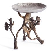 Блюдо Secret De Maison MAPLE3 ( mod. 9554 ) алюминиевый сплав, 20x19,5x19,5 см, латунь, золото/brass, gold