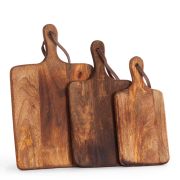 Набор разделочных досок Secret De Maison LORENA ( mod. LS-0252 ) дерево манго, 42 х 25 см , 37 х 20 см, 32 х 15 см, коричневый