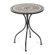 Стол Secret de Maison ROMEO (mod. PL08-1070-1-GBRN) металл, 60х72см, черный/плитка «ASTRA»