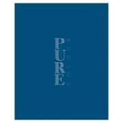 Тетрадь А5 96 л., HATBER-ECO, скоба, офсет №2, ЭКОНОМ, клетка, обложка картон, PURE Colour, «Голубика», 092123, 96Т5C1_34813