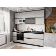 Кухонный гарнитур с витриной Бостон 11