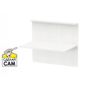 Полка в комплекте КМД 03 Белый шпон для стола углового