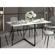 Стол-книжка Колибри 16 (02) Белый шпон-Черный