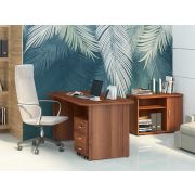 Стол руководителя с тумбой Лидер 82 263