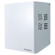 Сушилка для рук SONNEN HDR-1200W, 1200 Вт, производство РОССИЯ, антивандальная, 12 м/с, сталь, 701870