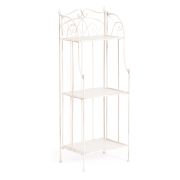 Этажерка Secret De Maison Elisa (PL08-10337) стальной сплав, античный белый, 41,50х20х108 см
