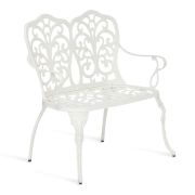 Скамья Secret De Maison Symphonie алюминиевый сплав, 95х56х92см, butter white