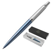 Ручка шариковая PARKER «Jotter Core Waterloo Blue CT», корпус голубой, детали хром, синяя, 1953191