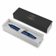 Ручка шариковая PARKER «IM Professionals Monochrome Blue», корпус синий металлик, сталь, синяя, 2172966
