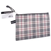 Папка-конверт на молнии МАЛОГО ФОРМАТА (238х180 мм), А5, ткань в клетку, BRAUBERG «Checked», 223893