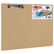 Доска-планшет БОЛЬШОГО ФОРМАТА (440х320 мм), А3, BRAUBERG «Eco» с двумя прижимами, МДФ, 3 мм, 232227