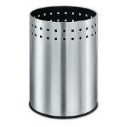Урна-корзина для мусора 12 литров «Bionic», МАТОВАЯ, перфорированная, LAIMA, 232268