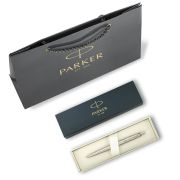 Ручка шариковая PARKER «Jotter Core Stainless Steel CT», пакет, 880892