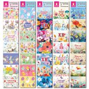 Термоплёнка для яиц пасхальная, 1 ЛЕНТА на 7 яиц, «Чудеса», ассорти, ЗОЛОТАЯ СКАЗКА, 592645