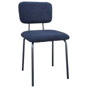 Стулья BRABIX «Ideal CF-080», КОМПЛЕКТ 4 шт., черный каркас, букле черный, 533244