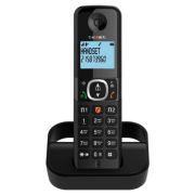 Радиотелефон TEXET TX-D5605A, память 100 номеров, АОН, повтор, спикерфон, часы/будильник, черный, 127220