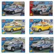 Конструктор пластиковый «АВТОМОБИЛИ», 28-42 детали, ГОРОД МАСТЕРОВ