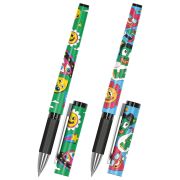 Ручка шариковая с грипом FUNSTER GRIP «Cartoon», СИНЯЯ, пишущий узел 0,7 мм, линия письма 0,35 мм, 144395