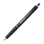 Ручка шариковая автоматическая BRAUBERG «OIL-BASE BLACK», СИНЯЯ, пишущий узел 0,5 мм, линия письма 0,35 мм, 144499