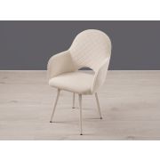 Стул-кресло Велюр Леон (03) Даллас Айвори-Бежевый