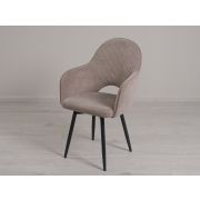 Стул-кресло Велюр Леон (02) Даллас Кашемир-Черный