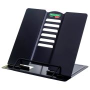 Подставка для книг и учебников BRAUBERG KIDS mini «Black», регулируемый угол наклона, металлическая, 238972