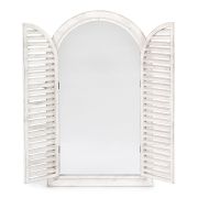 Зеркало садовое Secret de Maison Aulon (mod. PL08-34077) дерево, 50,5*4*85,5, Античный белый (Antique White)