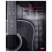 Дневник для музыкальной школы 48 л., скоба, обложка картон, цветной блок, HATBER, «Наедине с музыкой», 053014, 48Дмз5В_18615