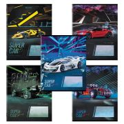 Тетрадь 12 л. BRAUBERG, клетка, обложка картон, «SUPER CAR», 106465