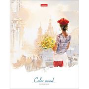 Тетрадь на кольцах А5 (175х220 мм), 160 л., картонная обложка, клетка, HATBER, «Beautiful», 160ТК5В1_22169