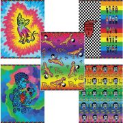 Тетрадь А5, 48 л., HATBER, скоба, клетка, обложка картон, «Lazer B - Выпуск №1» (5 видов в спайке), 48Т5В1