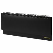 Планинг настольный недатированный (305х140 мм) BRAUBERG «Select», балакрон, 60 л., черный, 123797