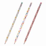 Карандаш чернографитный ЮНЛАНДИЯ «СОВУШКА», 1 шт., HB, с ластиком, корпус ассорти, 181772