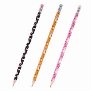 Карандаш чернографитный ЮНЛАНДИЯ «ЛАМЫ», 1 шт., HB, с ластиком, корпус ассорти, 181773