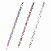 Карандаш чернографитный ЮНЛАНДИЯ «ЩЕНОК», 1 шт., HB, с ластиком, корпус ассорти, 181774