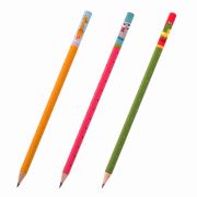 Карандаш чернографитный ЮНЛАНДИЯ «ЗВЕРУШКИ», 1 шт., HB, корпус ассорти, 181779