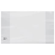 Обложка ПЭ со штрихкодом для дневников и учебников младших классов МАЛОГО ФОРМАТА, ПЛОТНАЯ, 140 мкм, 225х355 мм, прозрачная, ПИФАГОР, 229374