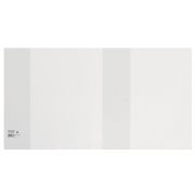 Обложка ПЭ со штрихкодом для учебников МАЛОГО ФОРМАТА, ПЛОТНАЯ, 140 мкм, 233х450 мм, универсальная, прозрачная, ПИФАГОР, 229376