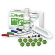 Набор для магнитно-маркерной доски (4 маркера + стиратель + чистящее средство + 10 магнитов), «2х3» ecoBoards, AS116