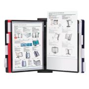 Демосистема настенная с 10 цветными панелями А4, черная, BRAUBERG «SOLID», 236721