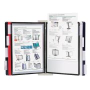 Демосистема настенная с 10 цветными панелями А4, серая, BRAUBERG «SOLID», 236722