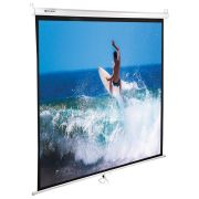 Экран проекционный настенный (150х150 см), матовый, 1:1, BRAUBERG «WALL», 236725