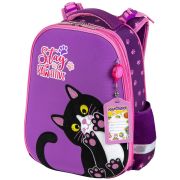 Ранец ЮНЛАНДИЯ EXTRA с дополнительным объемом, 2 отделения, «Stay positive», 38x29x18 см, 271379