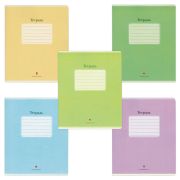 Тетрадь А5, 48 л., АЛЬТ, скоба, клетка, выборочный лак, «ЛЮКС» (5 видов), 7-48-721/1