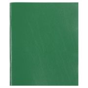 Тетрадь бумвинил, А5, 48 л., скоба, офсет №2 ЭКОНОМ, клетка, с полями, STAFF, ЗЕЛЕНЫЙ, 403412