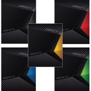 Тетрадь А5, 48 л., HATBER, скоба, клетка, выборочный лак, «CarbonStylee» (микс в спайке), 068127, 48Т5вмВ1