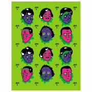 Тетрадь на кольцах А5 170х220 мм, 120 л., глянцевая ламинация, клетка, HATBER, «Laser B», 120ТК5В1_26325