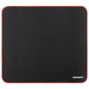 Коврик компьютерный для мыши большой SONNEN «CYBER OUTLAW», ткань + резина, 400х355х3 мм, 513616