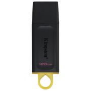 Флеш-диск 128 GB KINGSTON DataTraveler Exodia, разъем USB 3.2, черный/желтый, DTX/128GB
